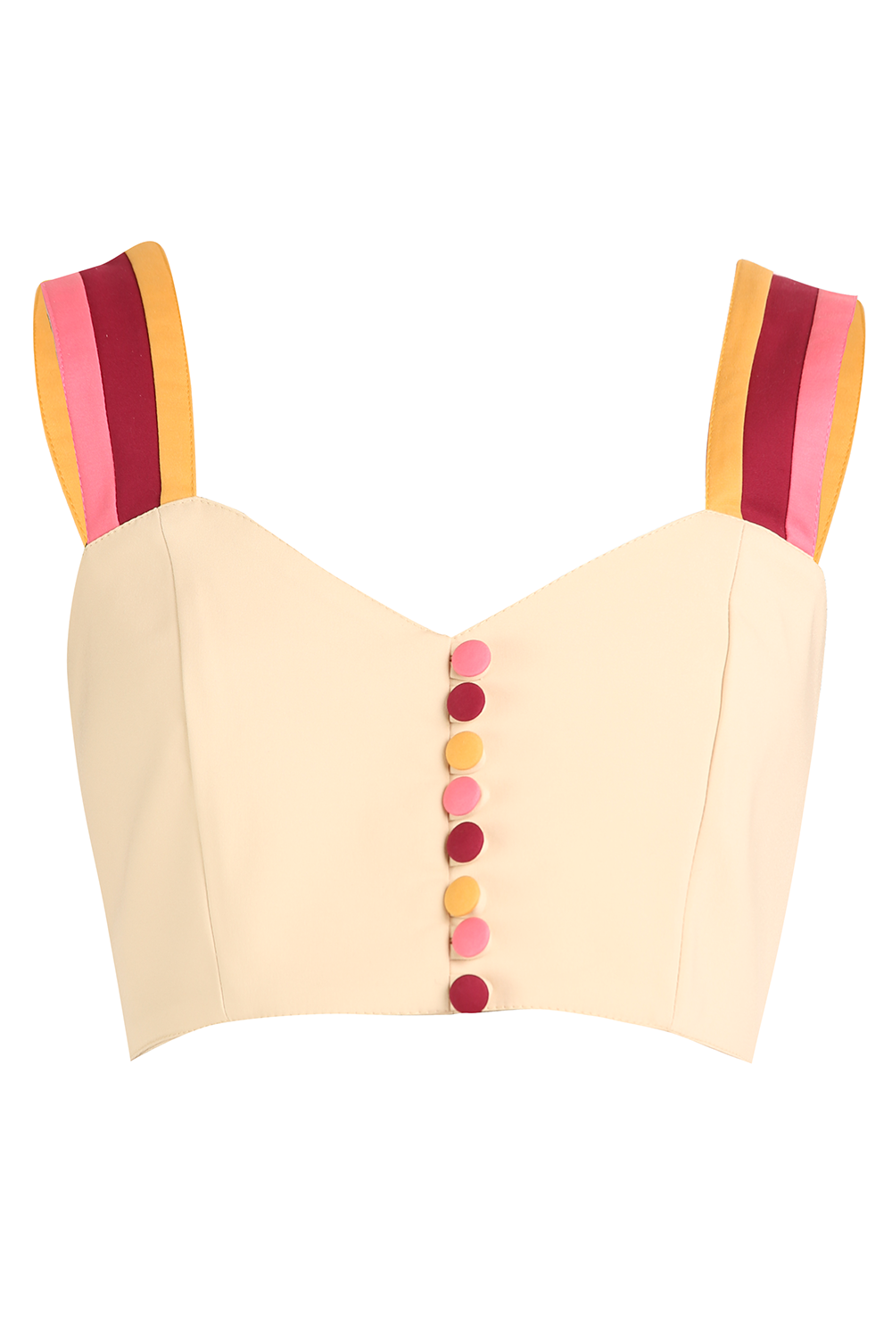 FRAMED COLORFUL TOP