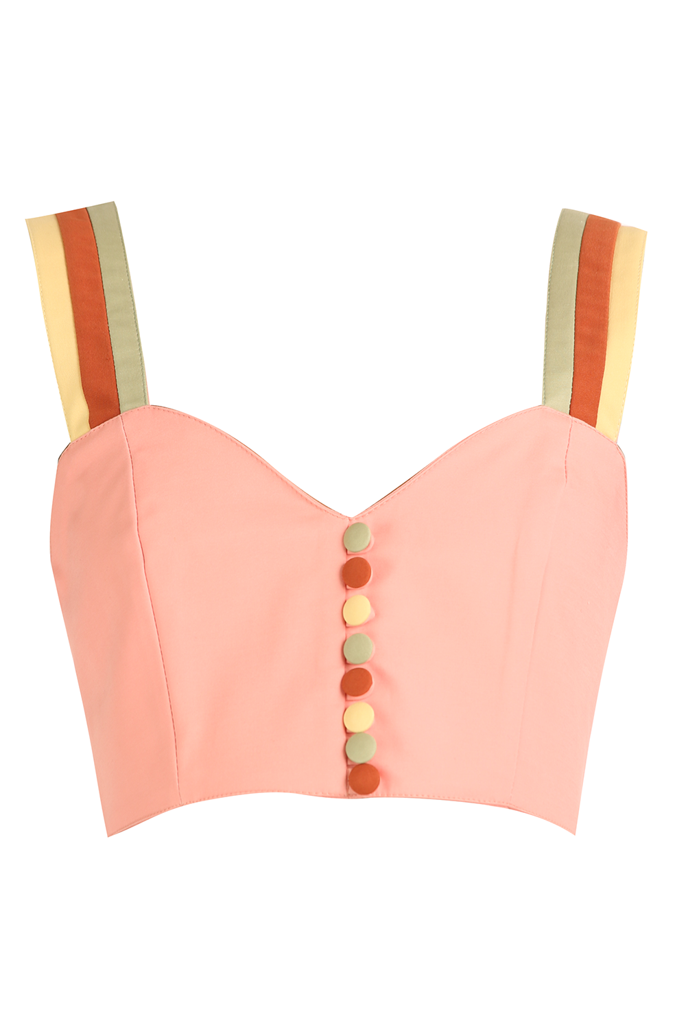FRAMED COLORFUL TOP