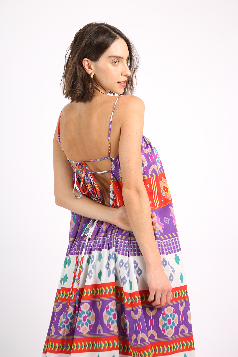 VESTIDO MIDI EGYPT ALL MOST VINTAGE
