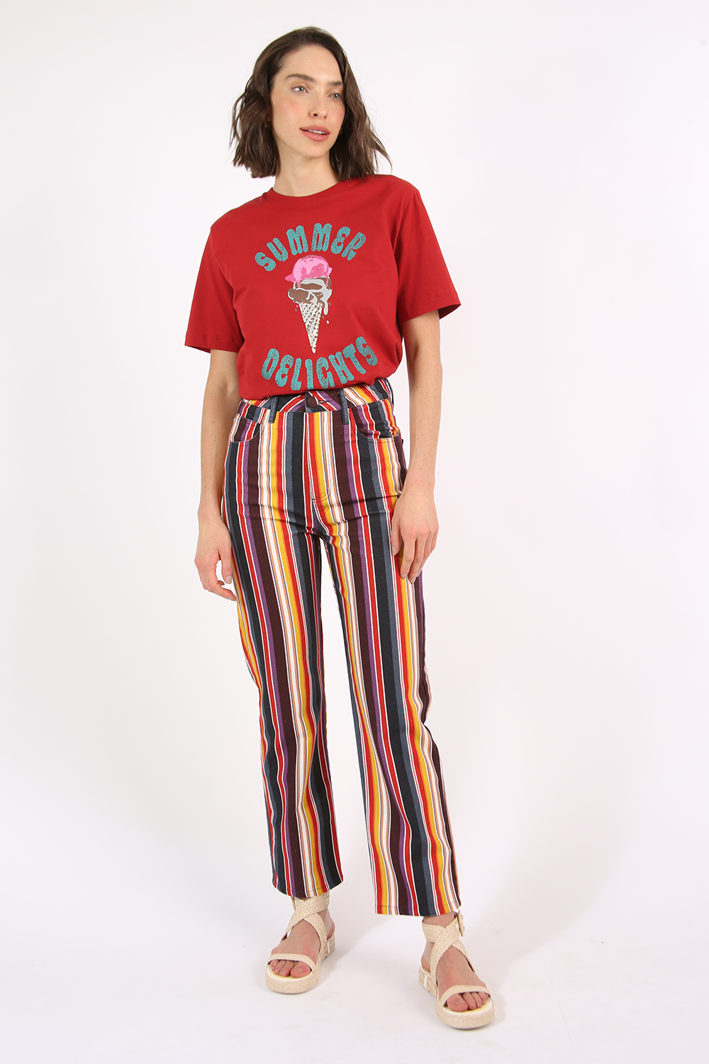 ALLMOST VINTAGE STRIPES JEANS