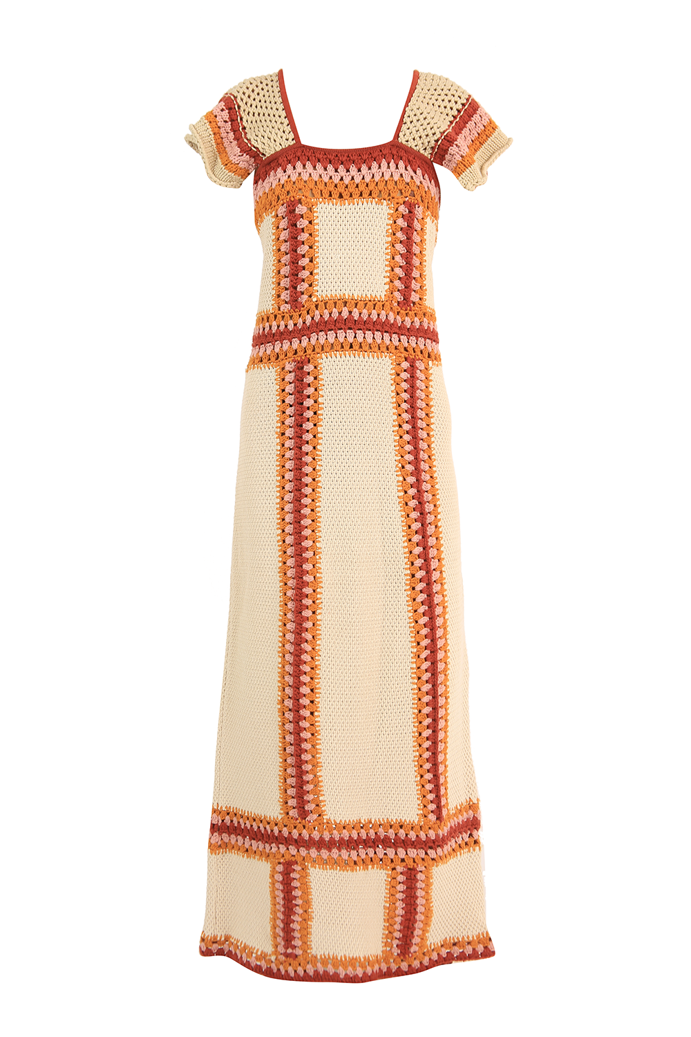 ALLMOST VINTAGE CROCHET LINE DRESS