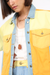 COLOR BLOCK JEANS JACKET