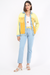 COLOR BLOCK JEANS JACKET