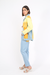COLOR BLOCK JEANS JACKET