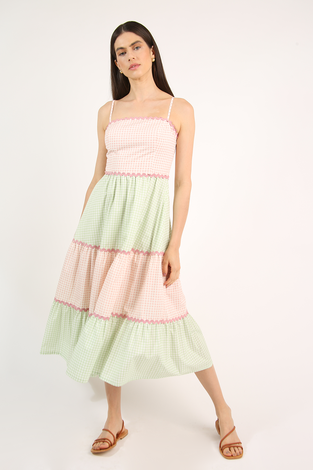 VOLPI CLEMENCE STRAP DRESS