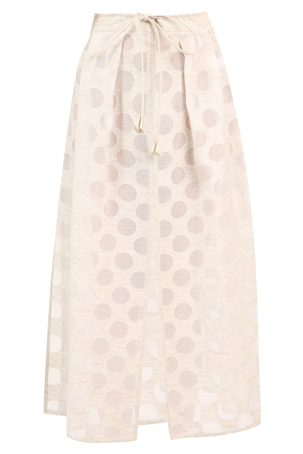 FRAMED TAPESTRY MIDI SKIRT