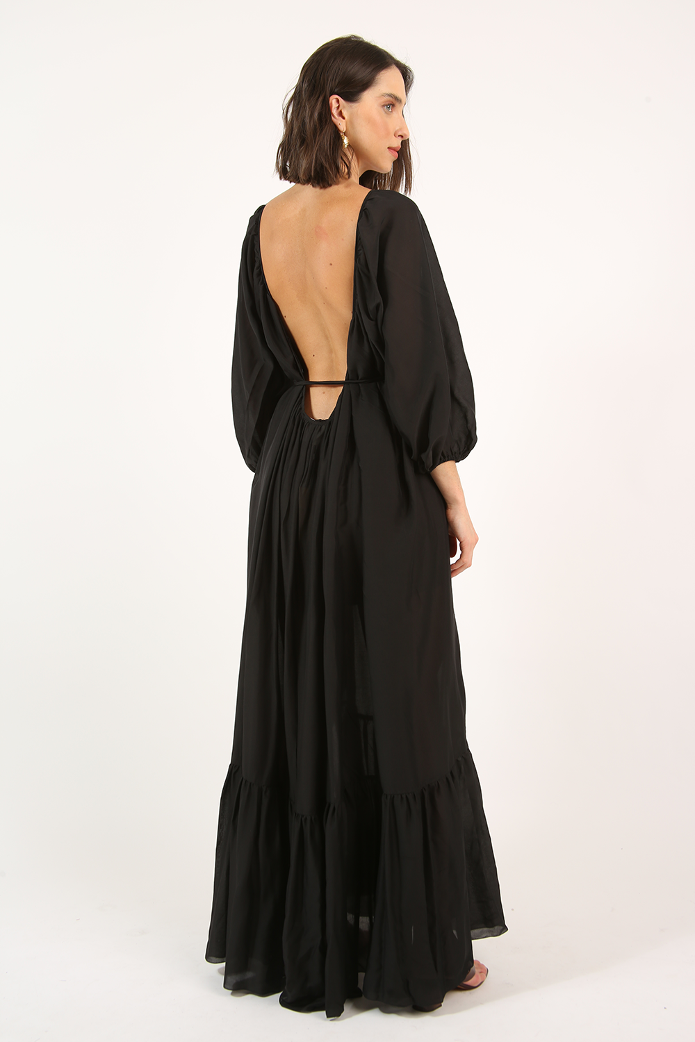 LONG SLEEP DRESS NOUS FRAMED