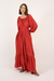 LONG SLEEP DRESS NOUS FRAMED