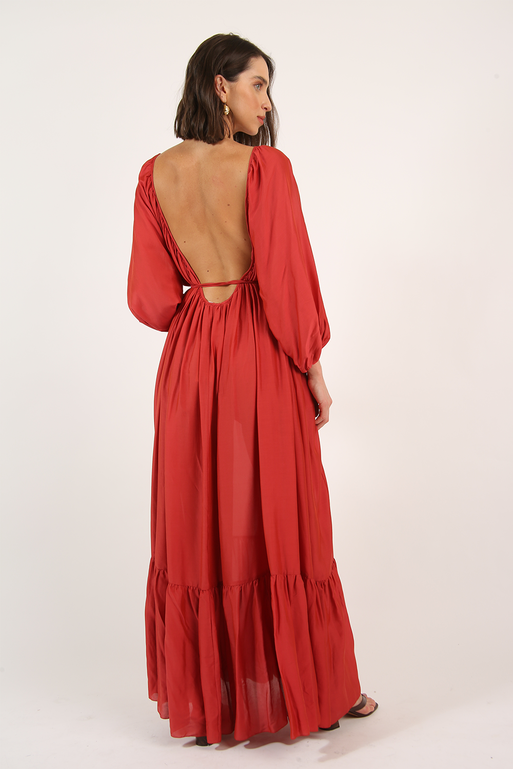 LONG SLEEP DRESS NOUS FRAMED