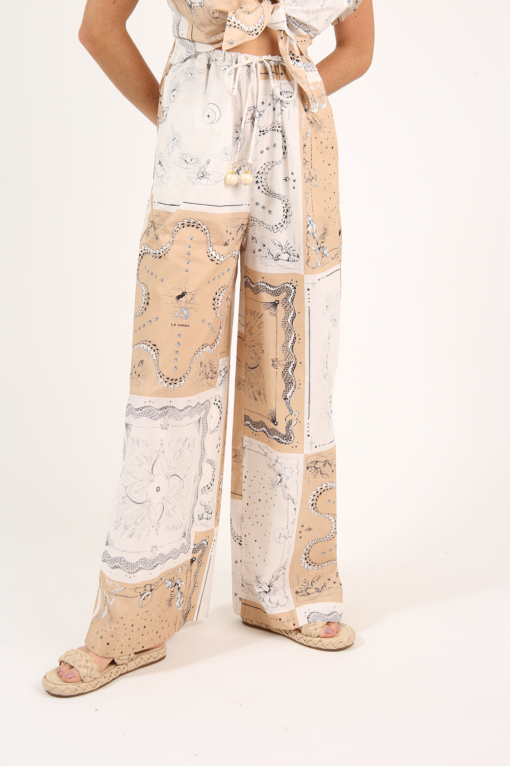 FRAMED TAROCCHI PANTS