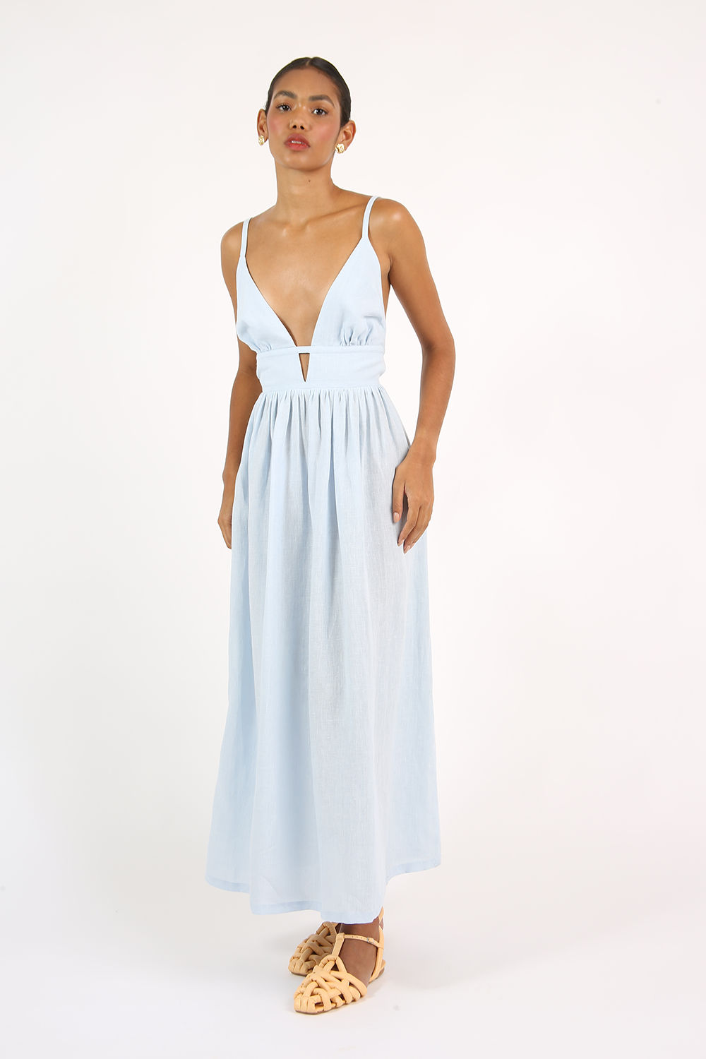 LYS FRAMED STRAP DRESS