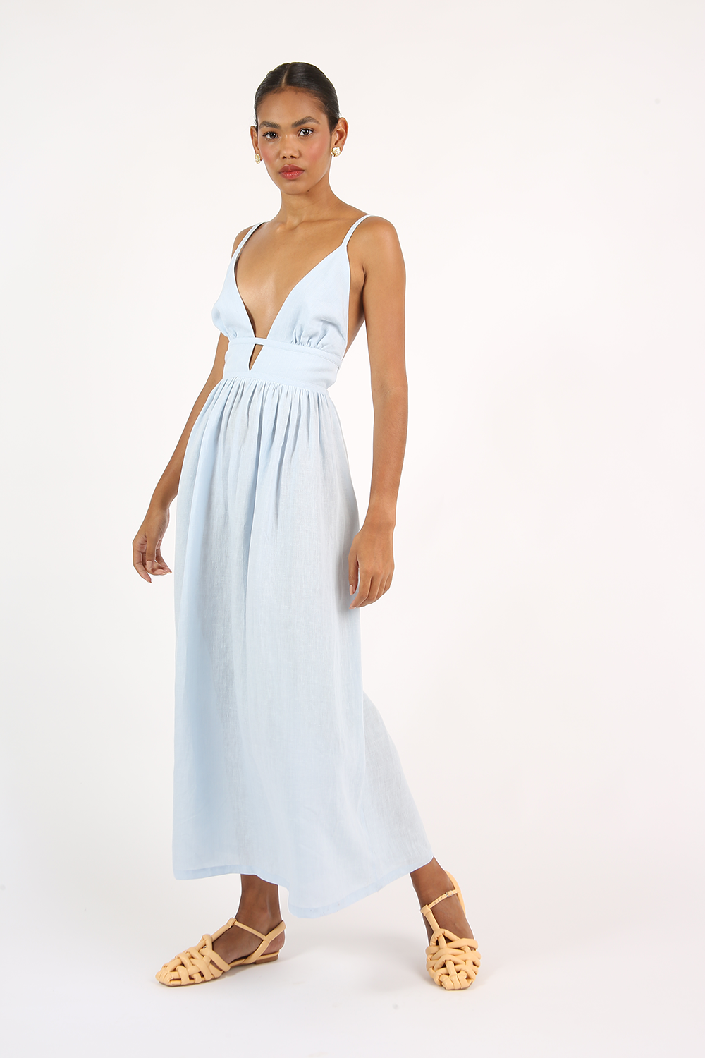 LYS FRAMED STRAP DRESS