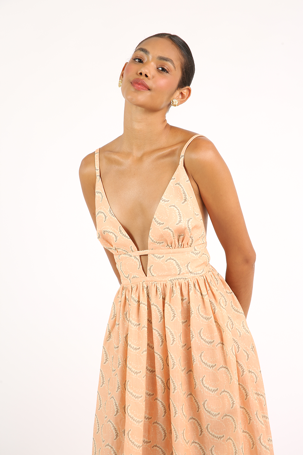 LYS FRAMED STRAP DRESS