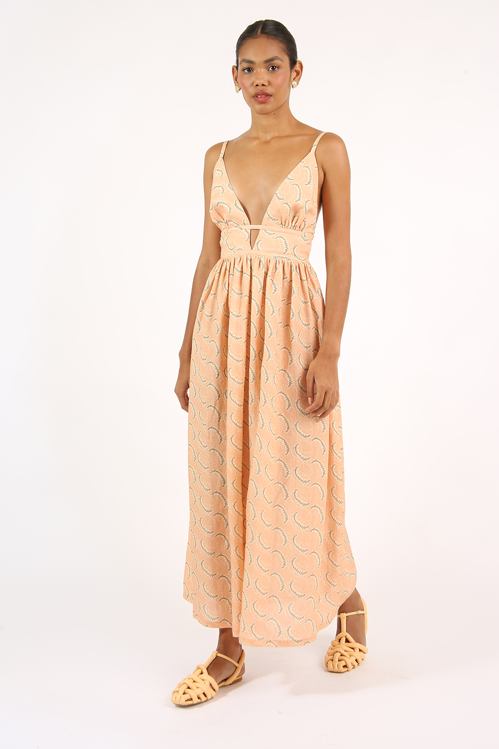 LYS FRAMED STRAP DRESS