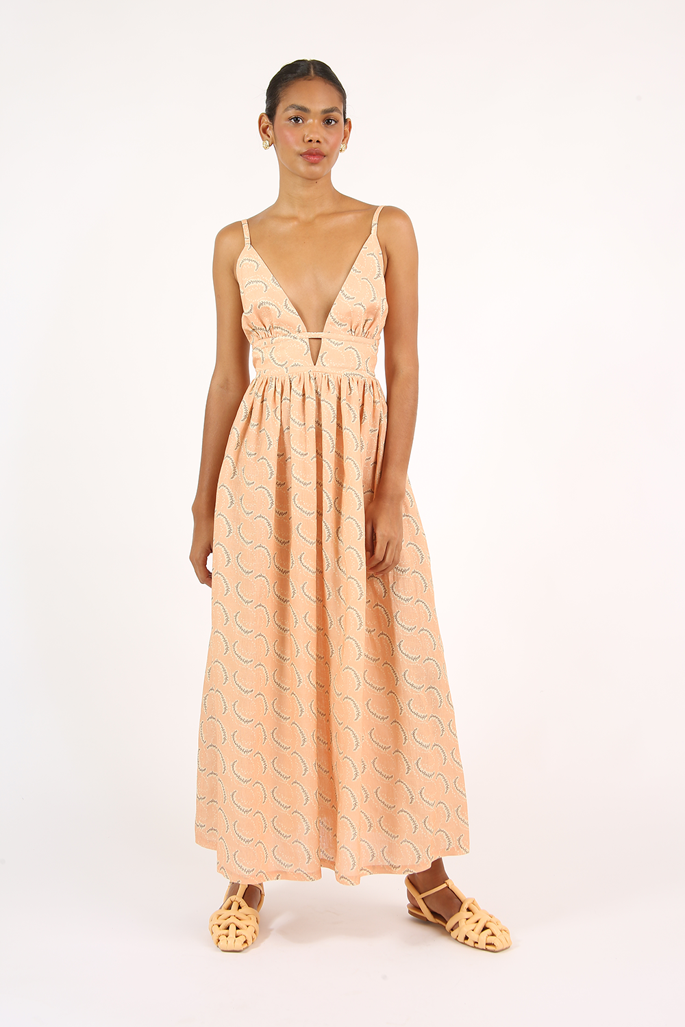 LYS FRAMED STRAP DRESS