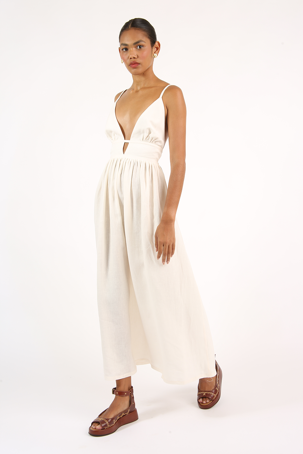LYS FRAMED STRAP DRESS