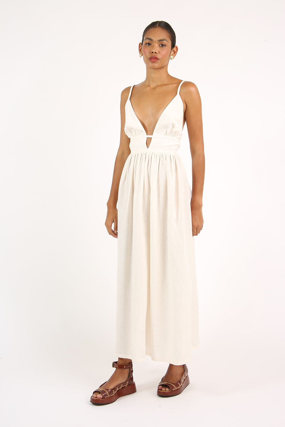 LYS FRAMED STRAP DRESS