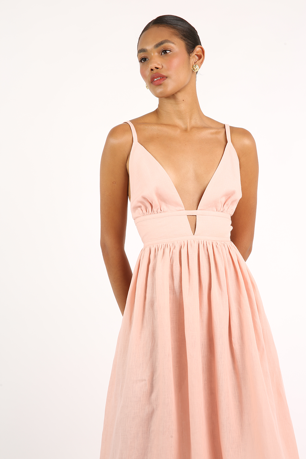 LYS FRAMED STRAP DRESS