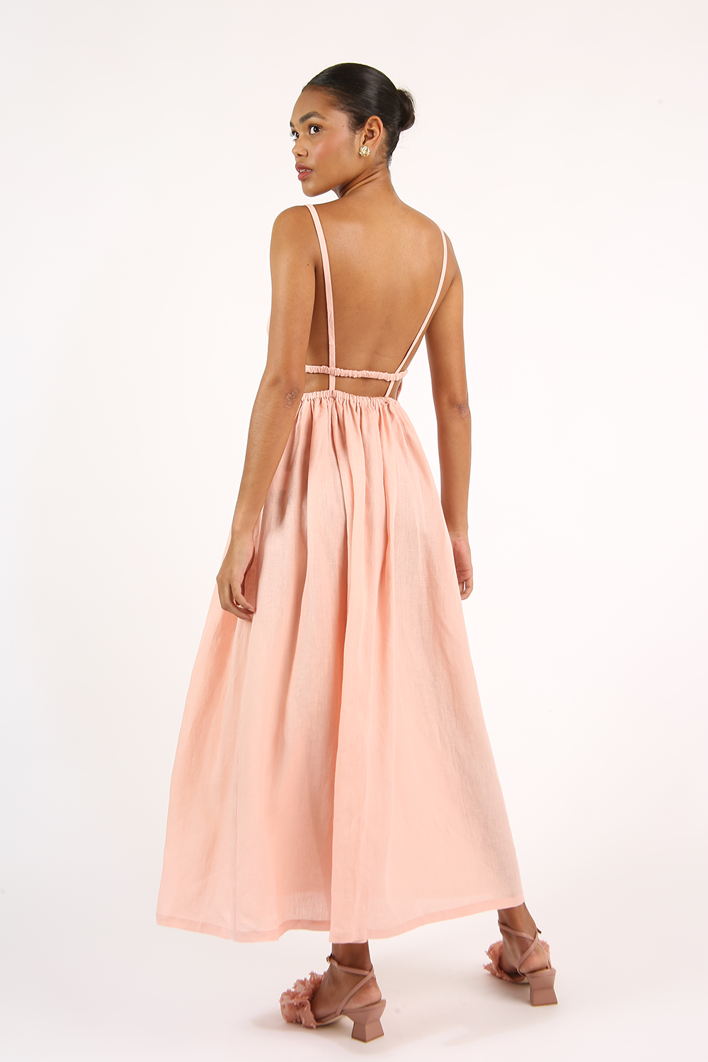LYS FRAMED STRAP DRESS