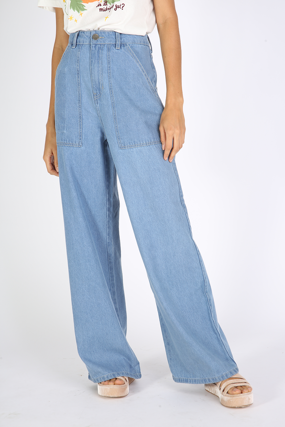 CALÇA JEANS FAIRY TALE ALLMOST VINTAGE