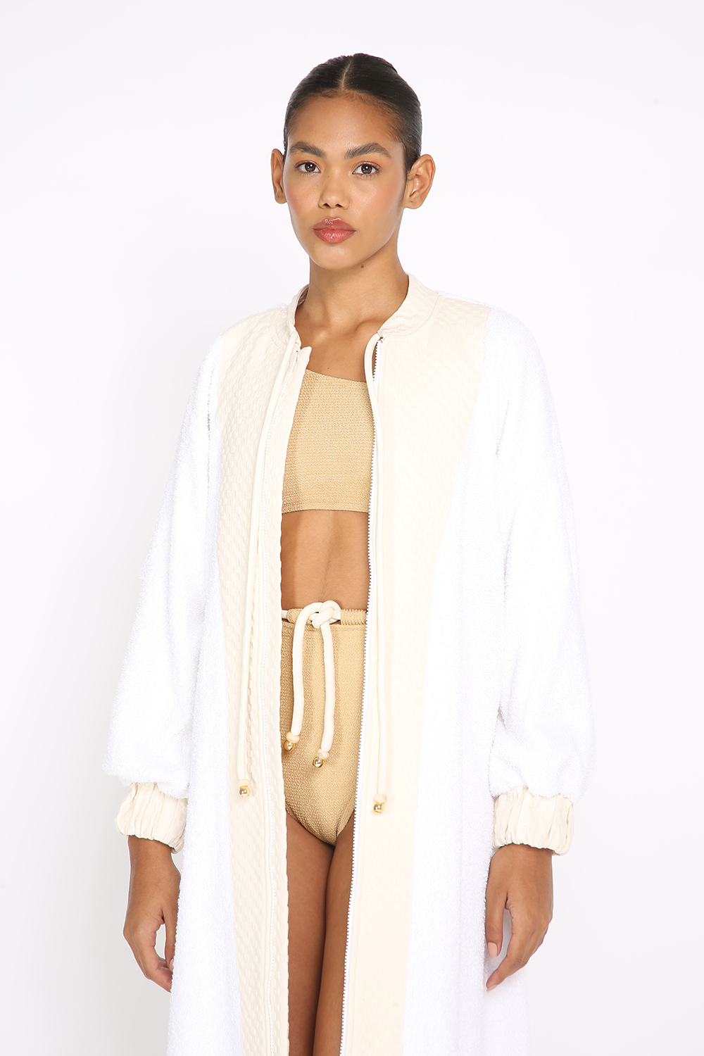 KAFTAN MATA BRANCA LINEN
