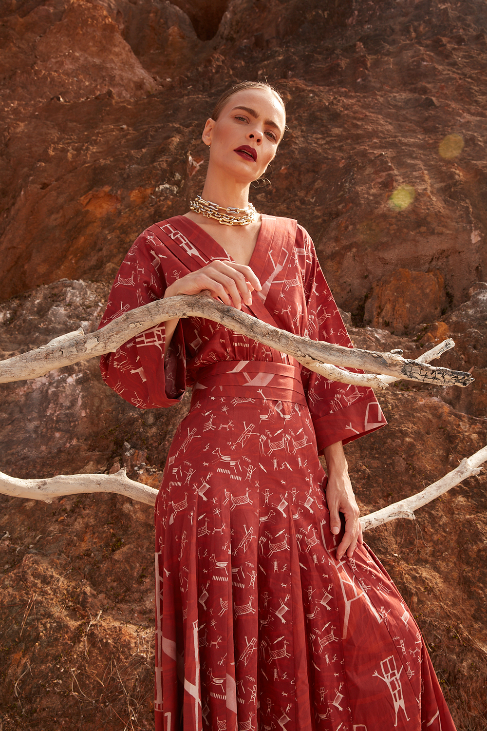 DRESS ORIGIN LINNEN