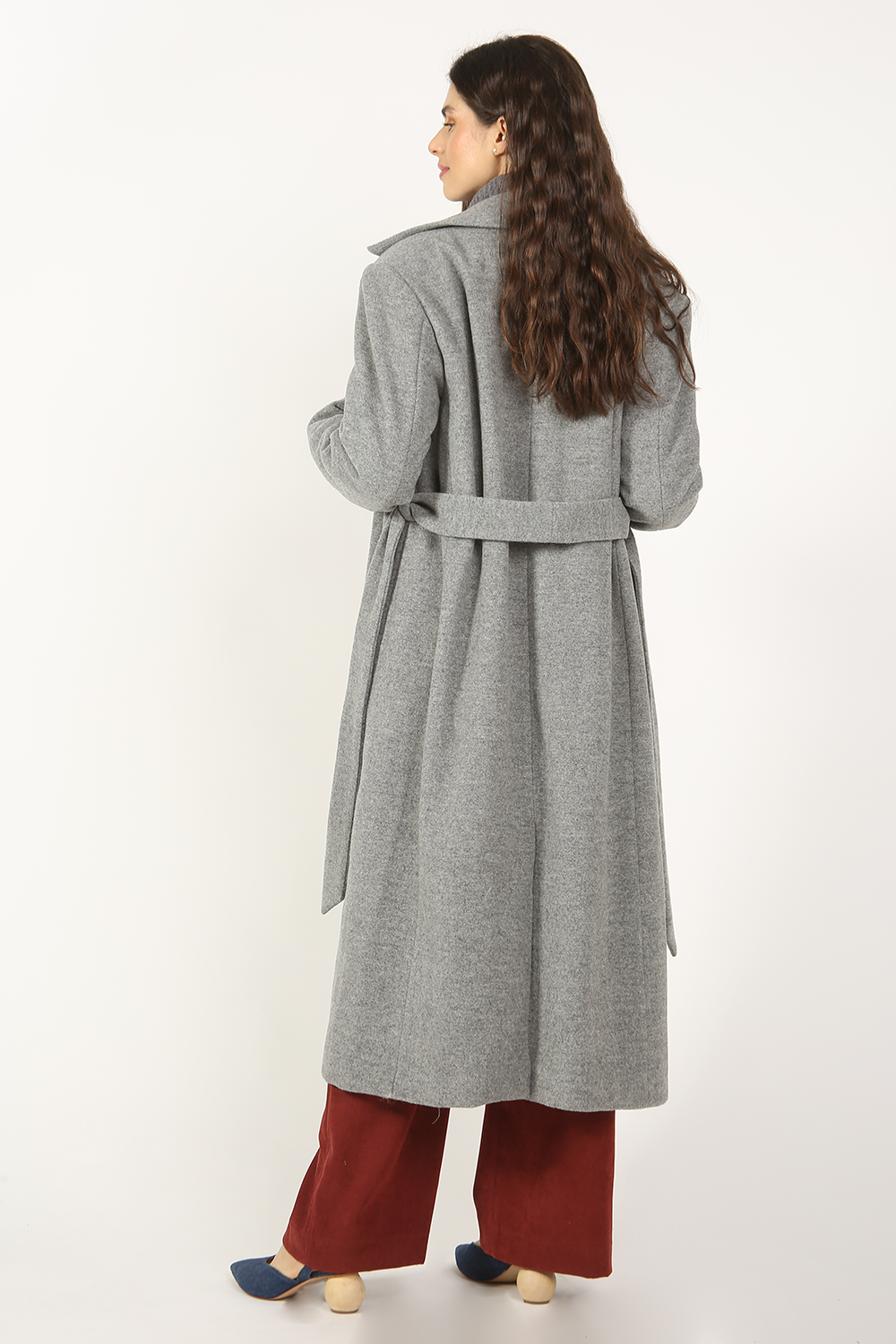 CASACO TRENCH COAT LONGO RENOIR FRAMED