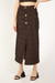 FRAMED BRUNETTE MIDI SKIRT