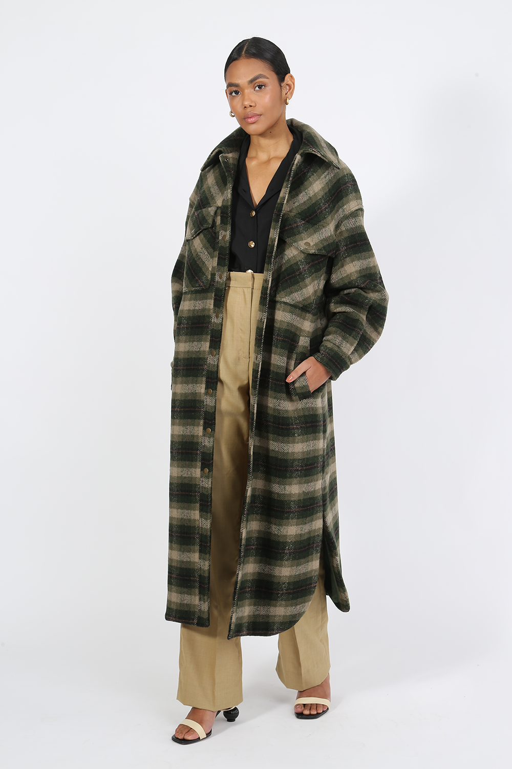 MAXI CAMISA DELACROIX FRAMED