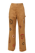 POLAIOLLO FRAMED EMBROIDERED PANTS