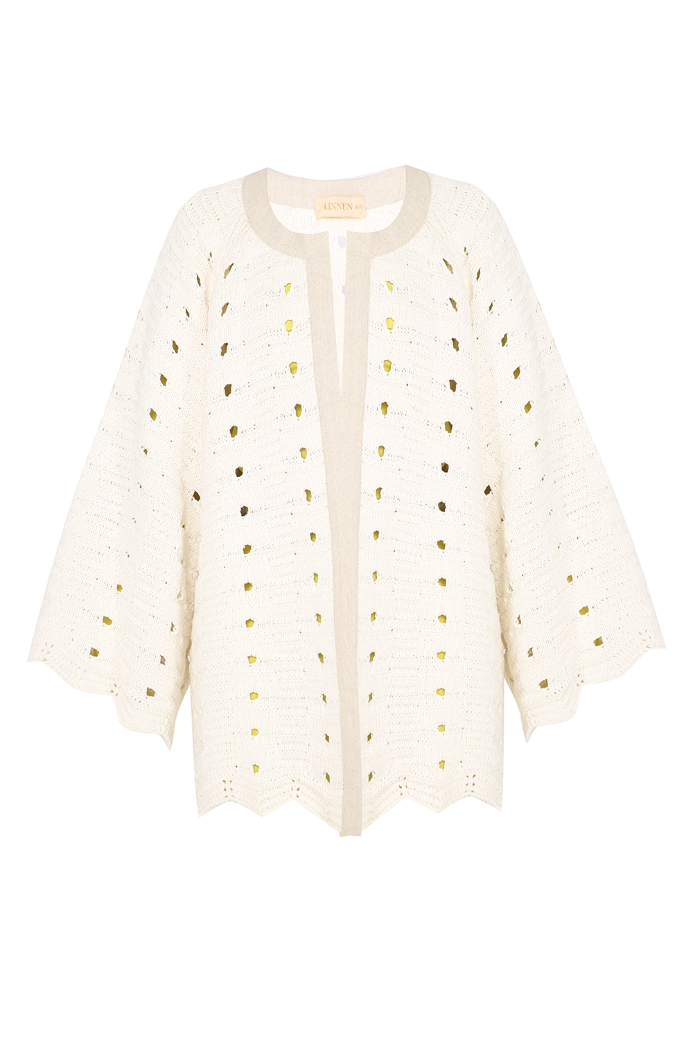 PERFORATED STONE KIMONO
