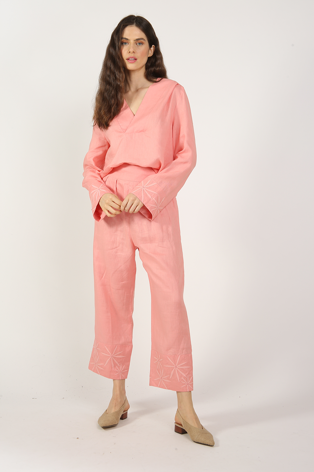 LINNEN CACTUS BLOUSE