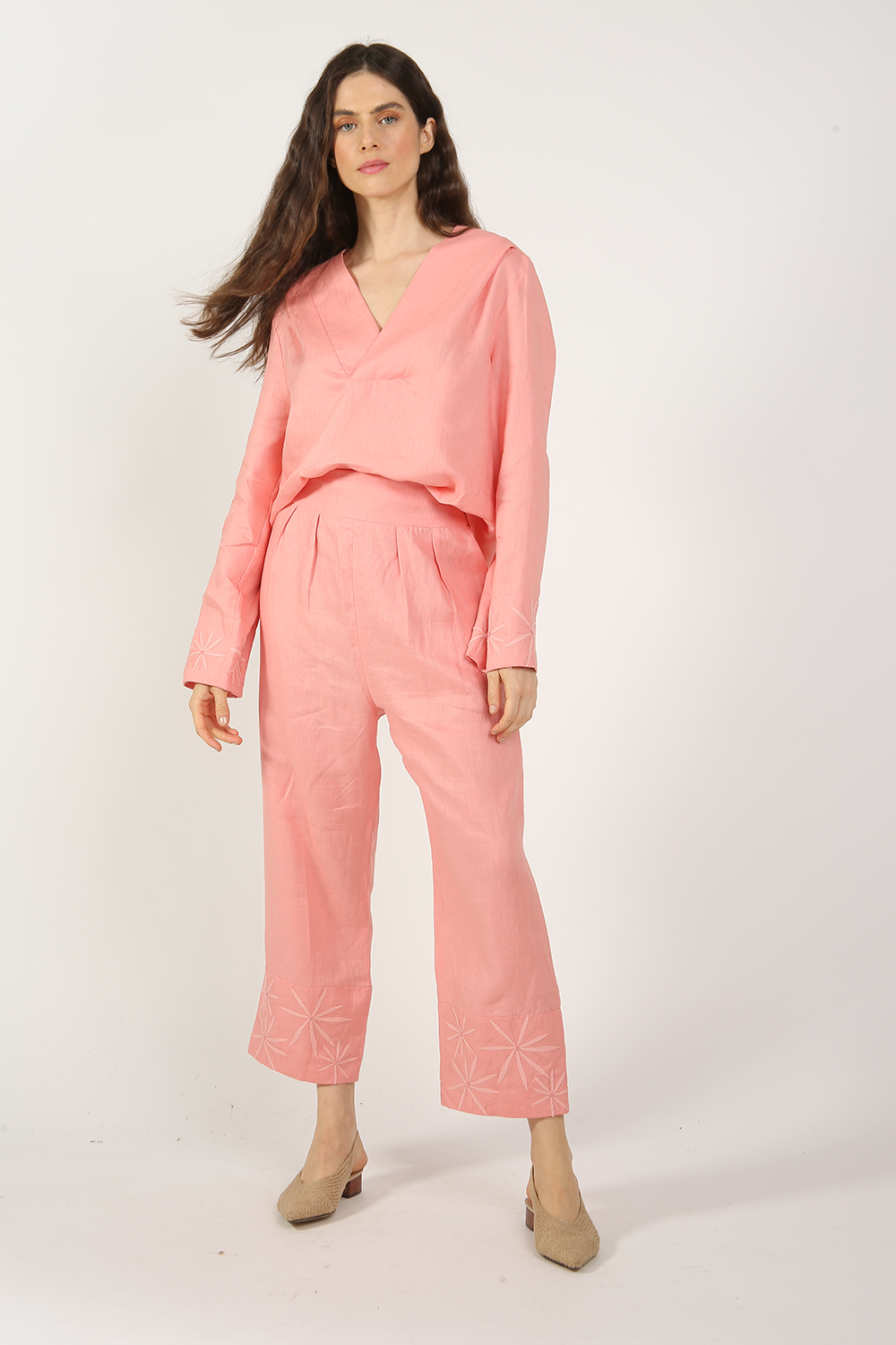 LINNEN CACTUS BLOUSE