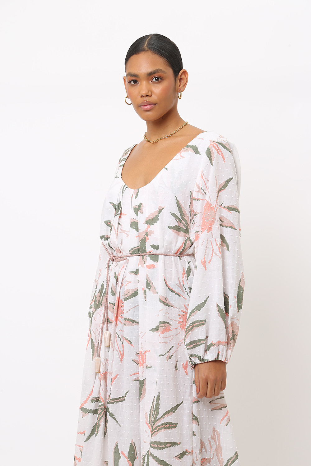 FLORA LINNEN DRESS