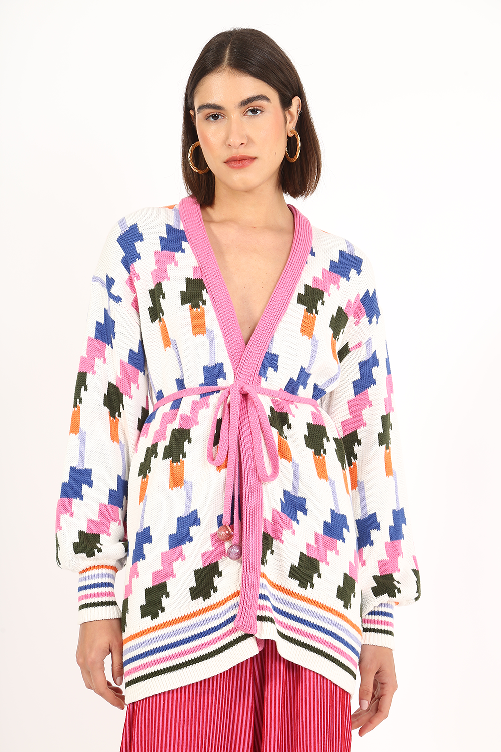CARDIGAN FUN STRIPES ALL MOST VINTAGE