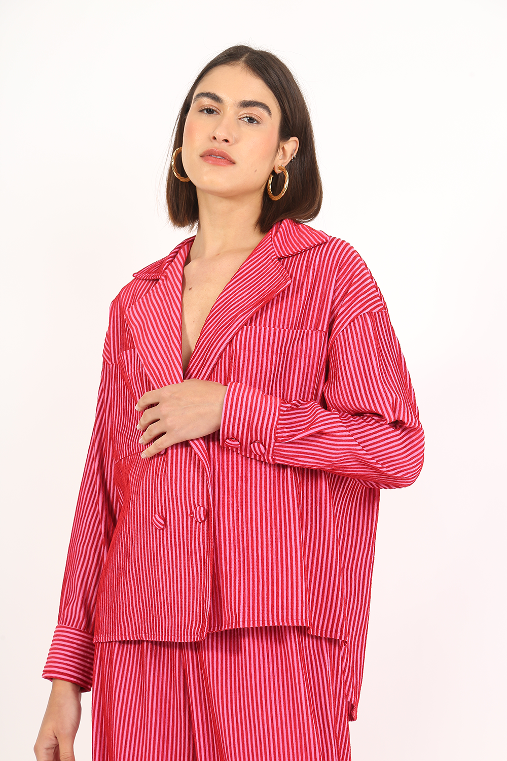 CAMISA CHERRY STRIPES ALL MOST VINTAGE