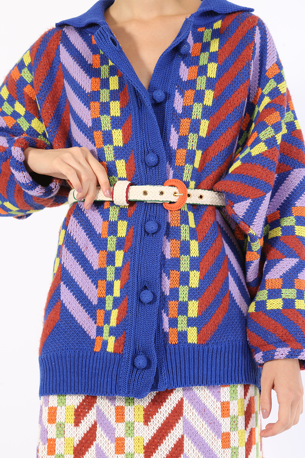 CARDIGAN TRICOT FUN COLORS - ALL MOST VINTAGE