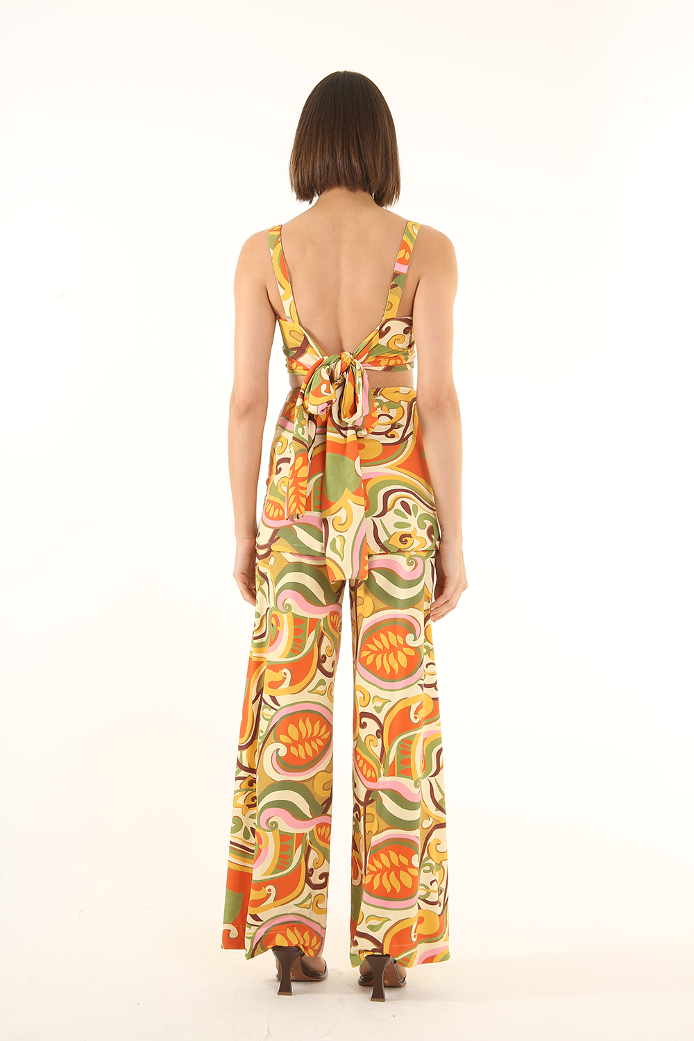 MELYN BLOUSE AND PANTS SET