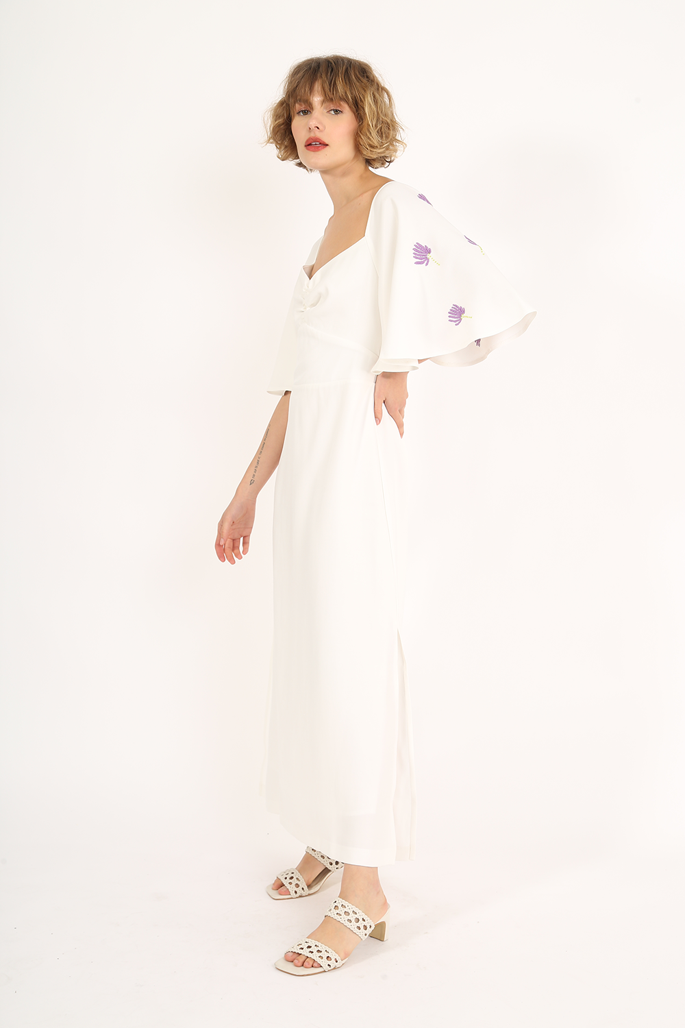 DRESS CELINE WHITE ALEHA