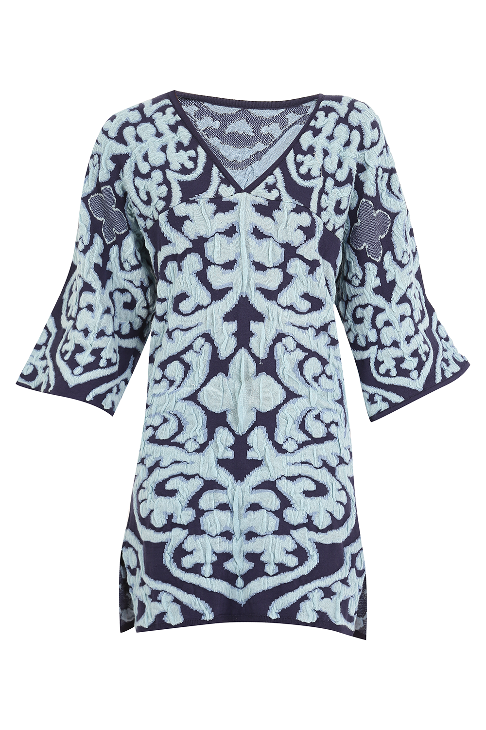 VESTIDO MINI TRICOT ARABESQUE ALL MOST VINTAGE