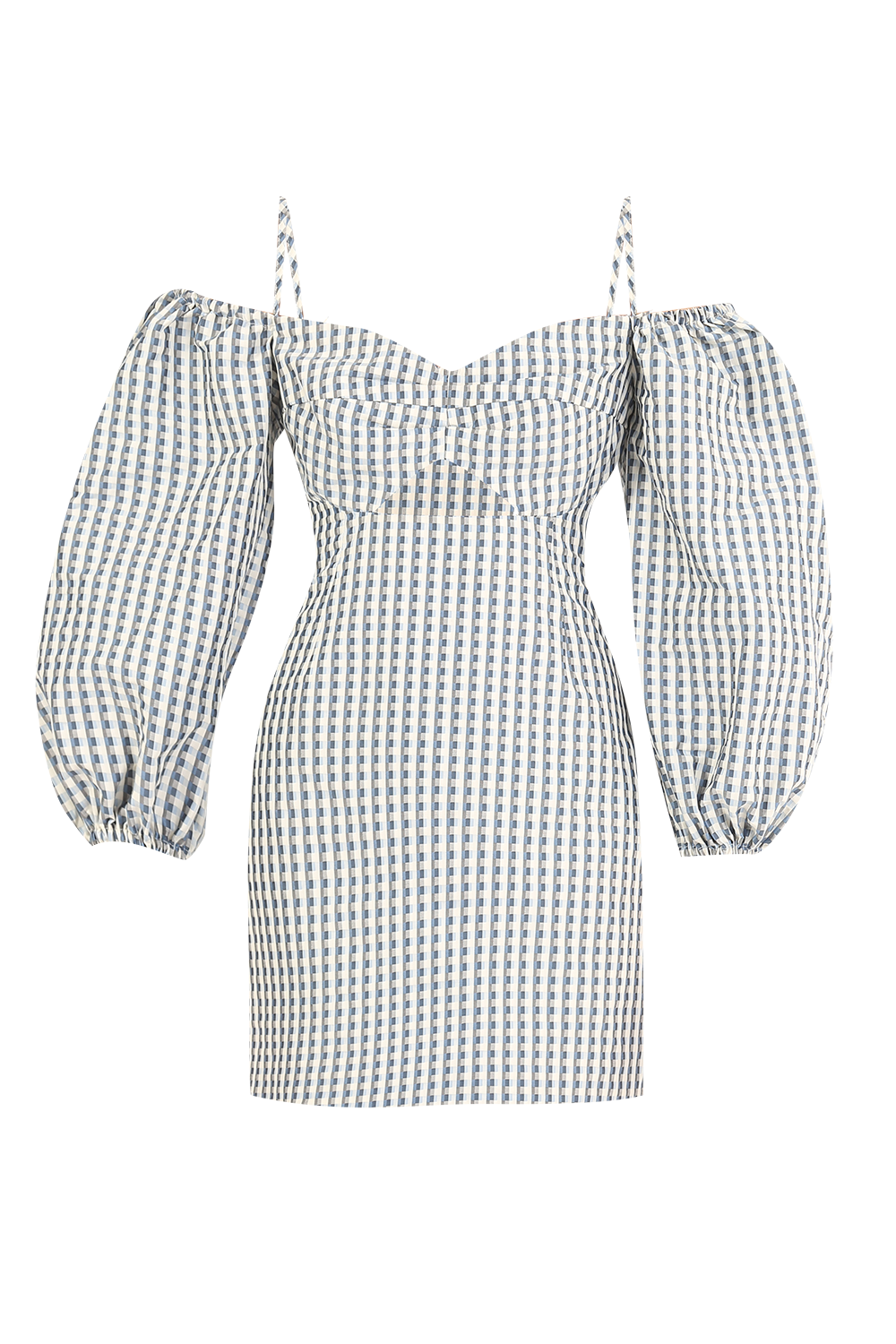 FRAMED CHIN MINI DRESS