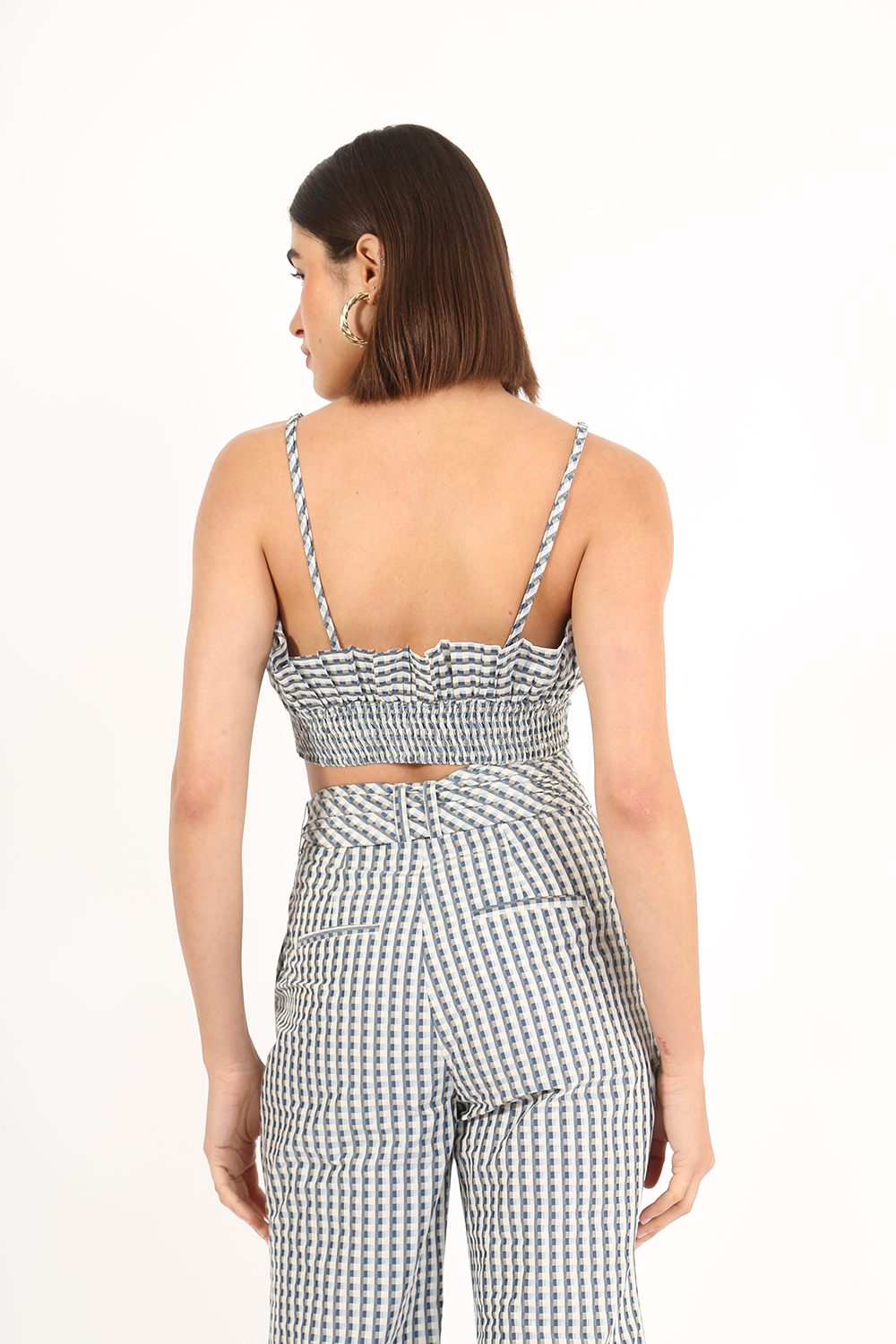 TOP LEQUE MENTON FRAMED