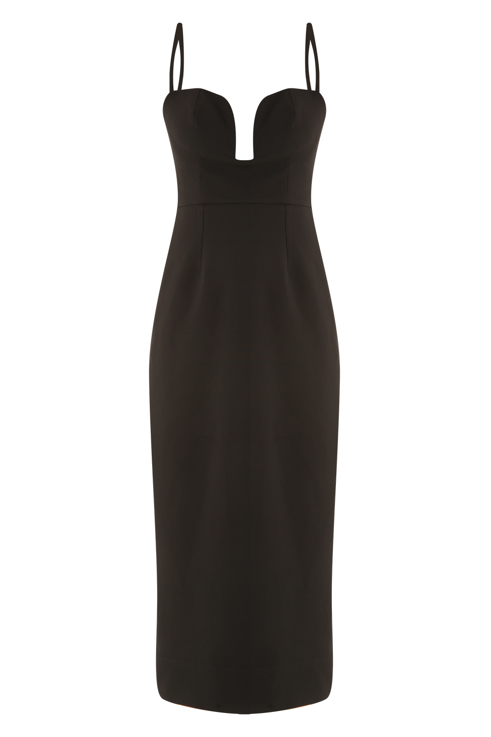 LE NOIR FRAMED DRESS