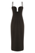 LE NOIR FRAMED DRESS