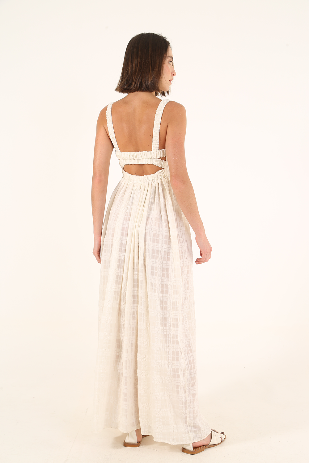 PAMPELONNE FRAMED DRESS