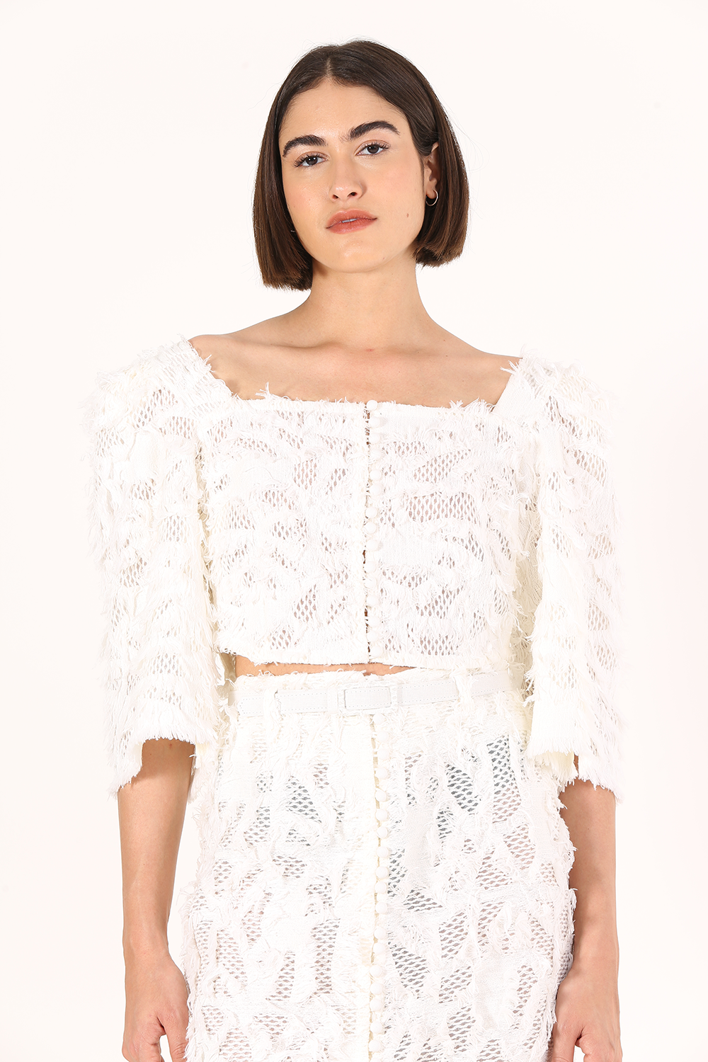 FRAMED BRUYERE BLOUSE