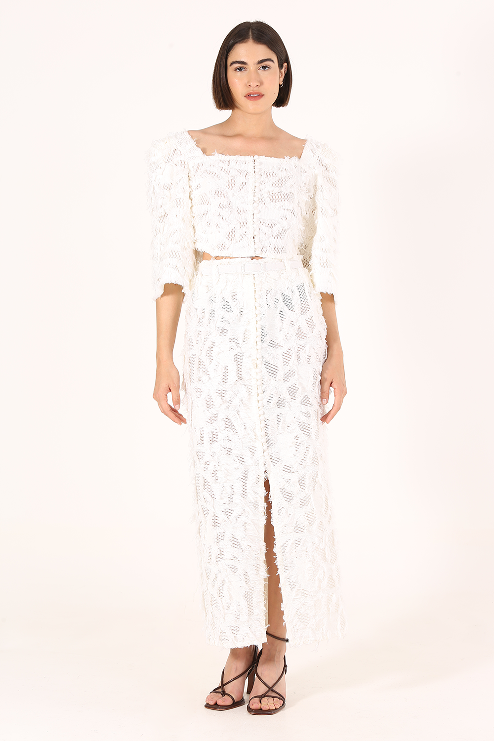 FRAMED BRUYERE BLOUSE