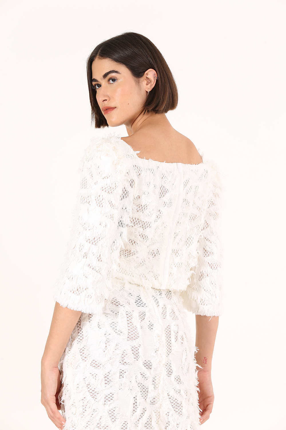 FRAMED BRUYERE BLOUSE