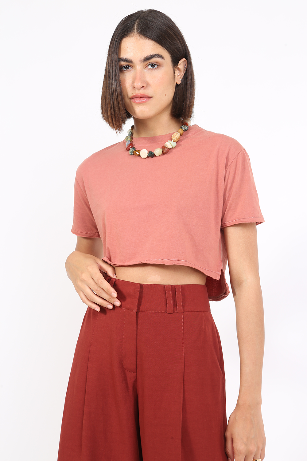 SHIRT JUS AURORA ORANGE B/YOURSELF