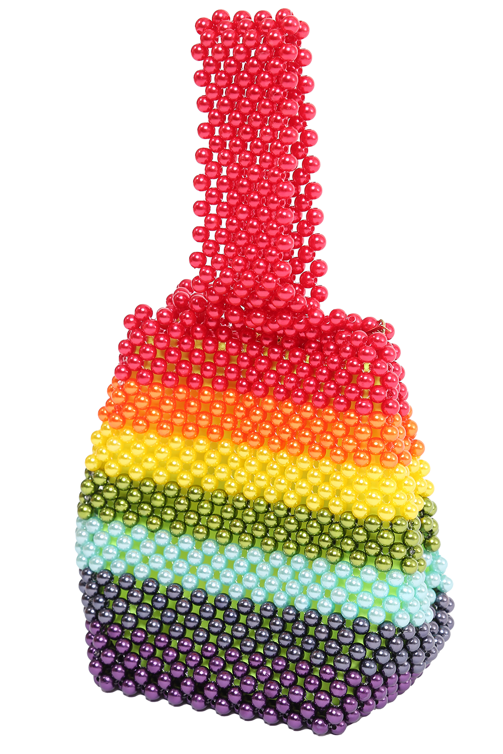 FABI MARCHIORI MULTICOLOR RAINBOW BUCKET BAG
